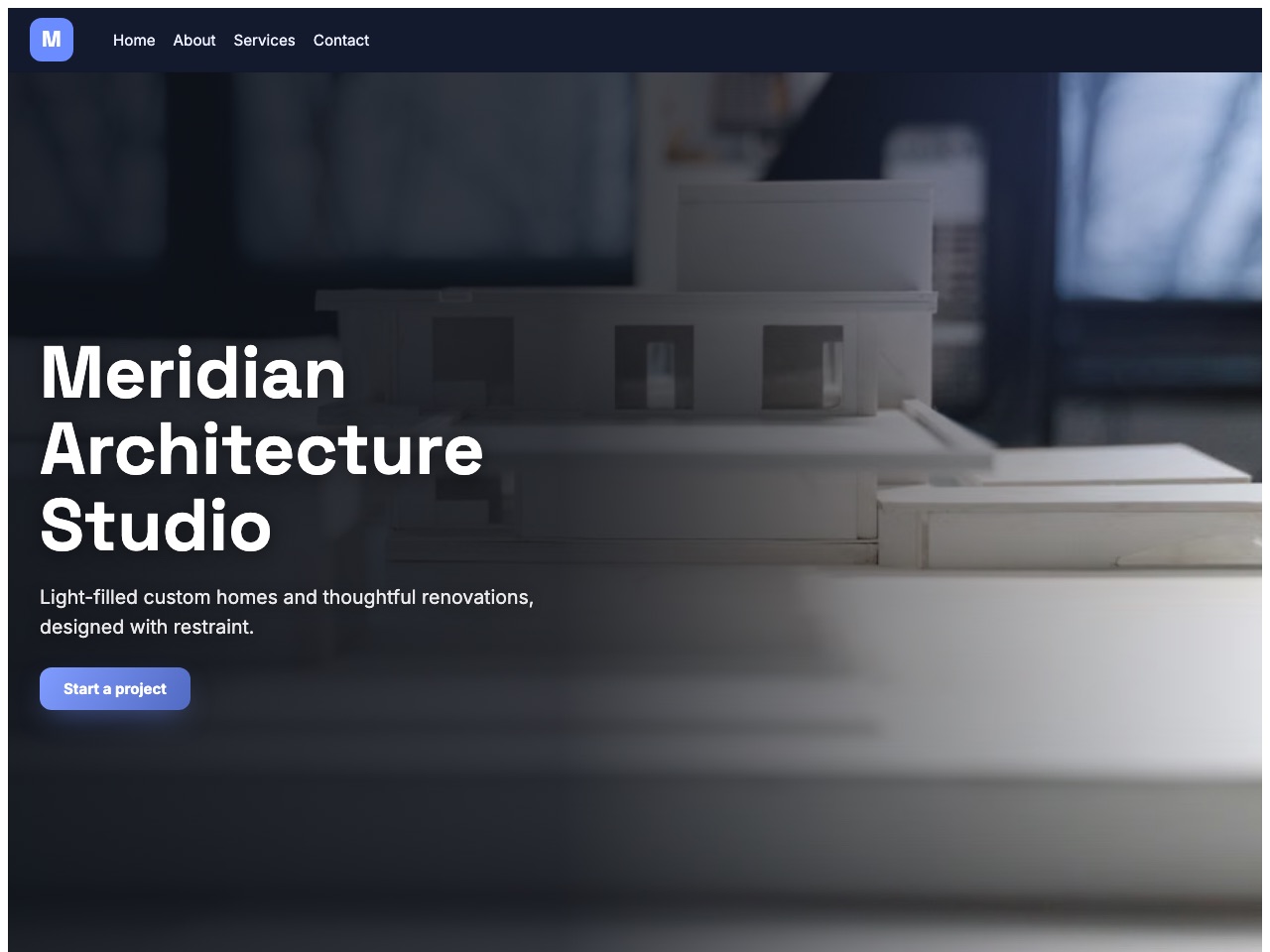 Meridian Architecture Studio — Architecture Studio